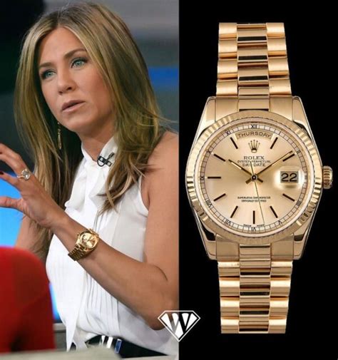 jennifer aniston rolex day date|Jennifer Aniston Rolex.